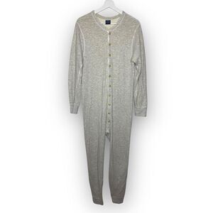 Vintage Duofold Union Suit Cotton Wool Long Johns Thermal Undergarment Men Large